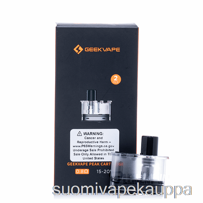 Vape Box Geek Vape Peak Korvaavat Kotelot 0,4 Ohm Peak Pods